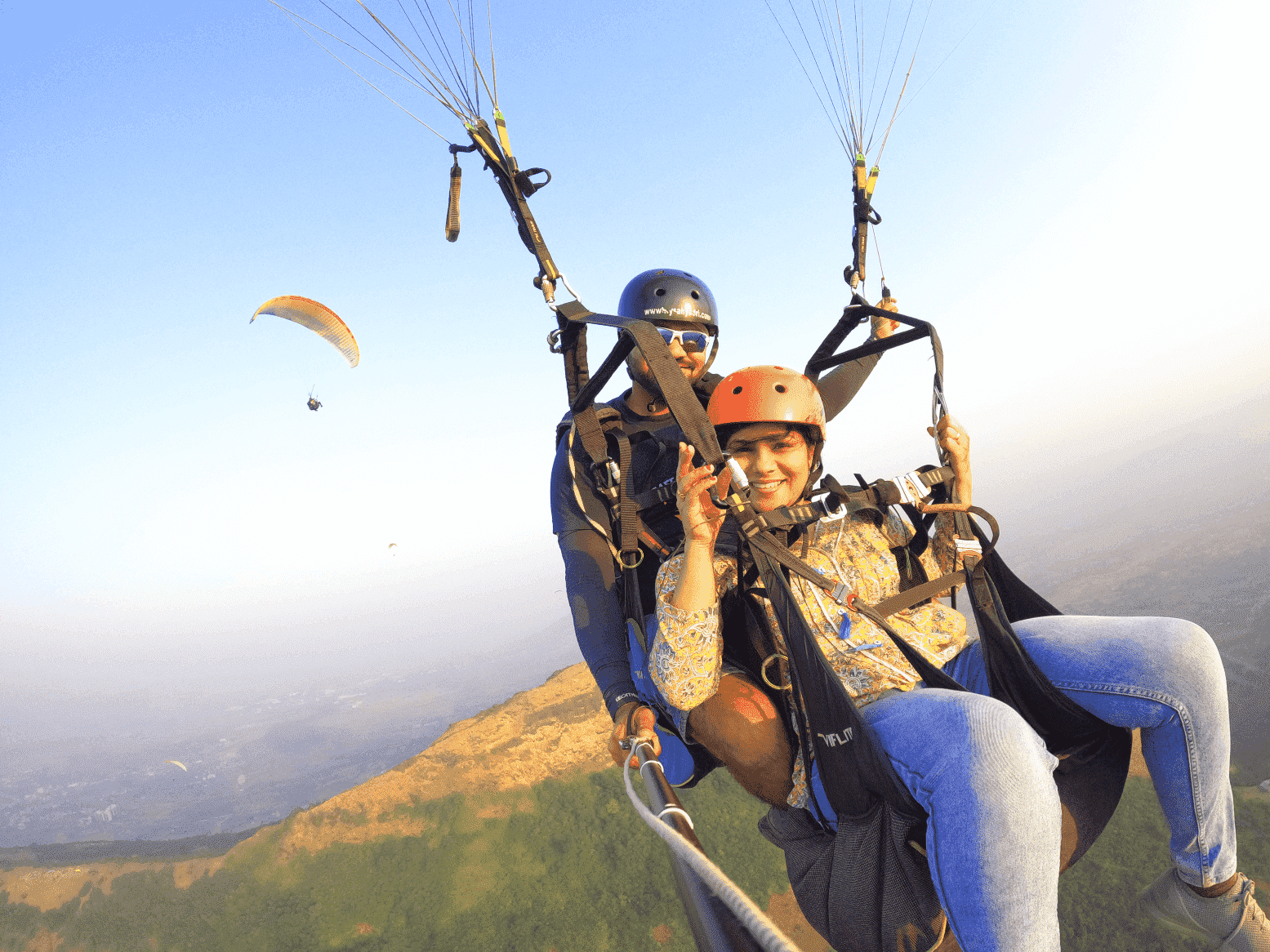 paraglyding in kamshet